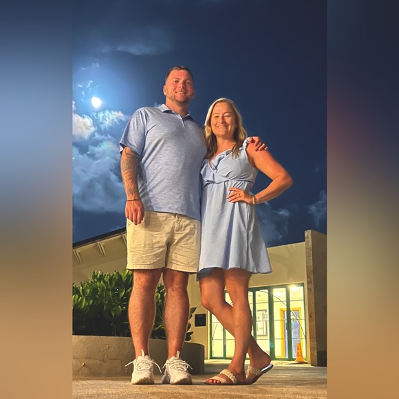 Periwinkle Blue Dress - Picture 4 of 4